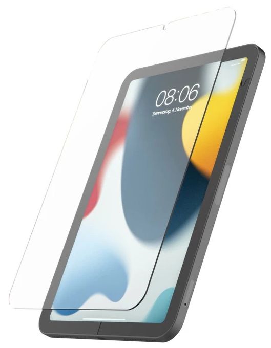 Klare Bildschirmschutzfolie aus gehärtetes Glas 9H für Apple iPad Mini 8.3" (2024) bis 21,1 cm (8.3") Schlagfest, Schlagfest, Kratzresistent  210939 Premium (Transparent) 