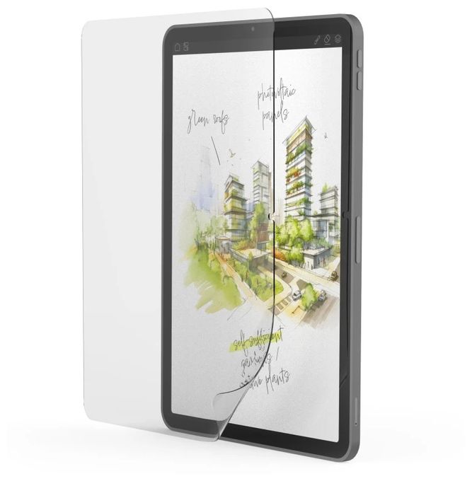 Papierähnliche Schutzfolie für den Bildschirm aus PET Flexiglas 3H für Apple iPad Air 11” (2025 / 2024) bis 27,9 cm (11") Schlagfest, Kratzresistent, Schockresistent  210985 Feels Like Paper (Transparent) 