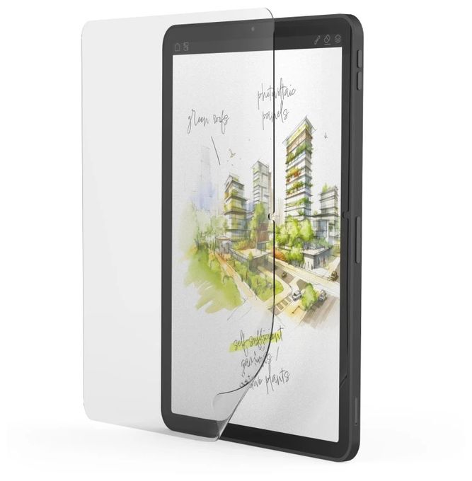 Papierähnliche Schutzfolie für den Bildschirm aus PET Flexiglas 3H für Apple iPad Pro 11” (2025 / 2024) bis 27,9 cm (11") Schlagfest, Kratzresistent, Schockresistent  210987 Feels Like Paper (Transparent) 