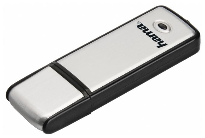USB Typ-A Stick 128 GB  213106 Fancy (Schwarz, Silber) 