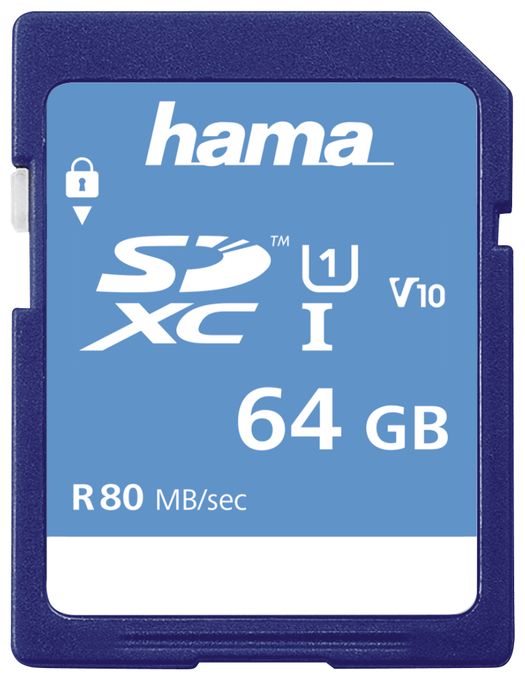 SDXC Speicherkarte 64 GB Class 1 (U1) Klasse 10 213110 
