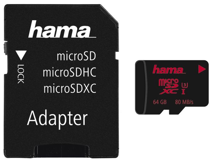 MicroSDXC Speicherkarte 64 GB Class 3 (U3) Klasse 3 213115 