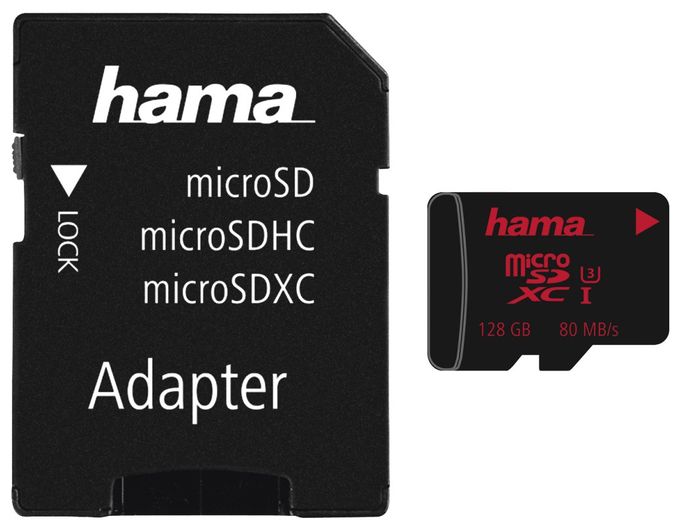 MicroSDXC Speicherkarte 128 GB Class 3 (U3) Klasse 3 213116 