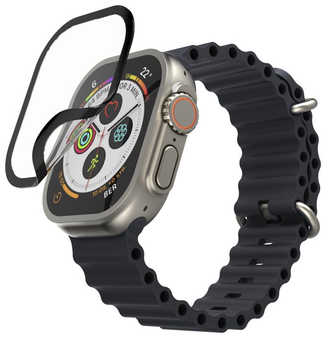 Displayschutz Apple Watch Ultra, 49 mm  216368 Hiflex (Transparent) 