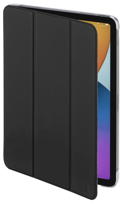 Flip case aus Kunststoff für Apple iPad Air 10.9" (4. Gen/2020) bis 27,7 cm (10.9") Staubresistent, Kratzresistent mit Magnetverschluss (Schwarz, Transparent) 216409 Fold Clear 