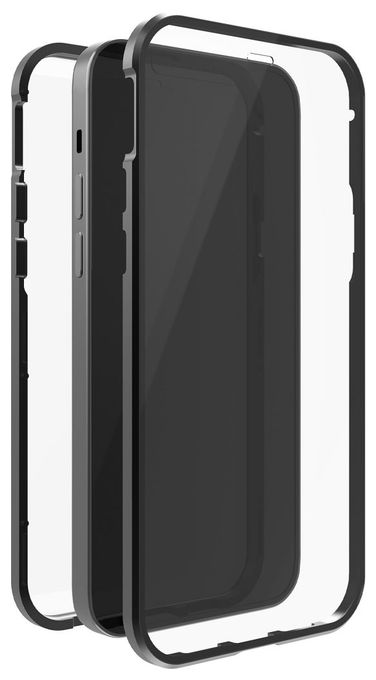 Cover für Apple iPhone 13 (Schwarz, Transparent) 217008 360° Glass 
