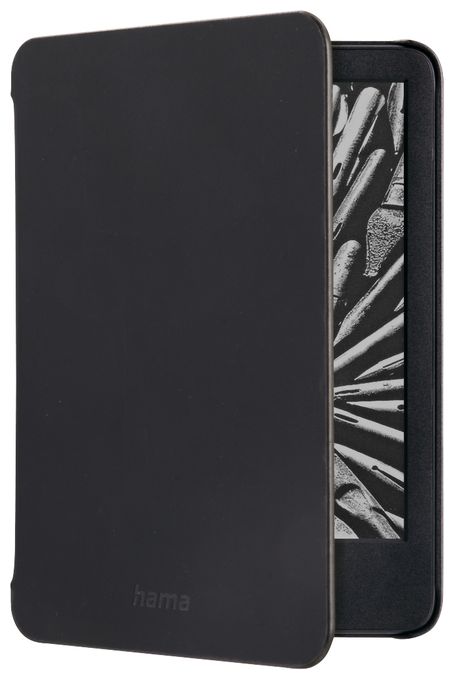 Folio aus Kunststoff für Amazon Kindle 5 (11th Gen. 2022) Schmutzabweisend, Staubresistent, Kratzresistent (Schwarz) 217241 Fold 