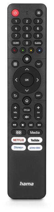 221067 Fernbedienung für Hisens Smart-TVs 