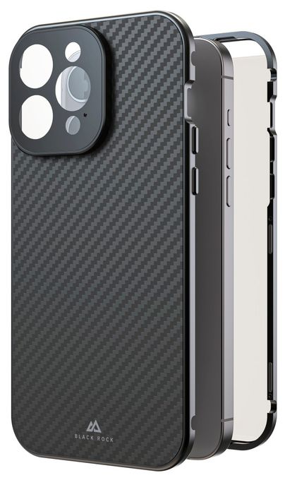 Cover für Apple iPhone 15  Pro Max  221284 360° Glass (Karbon) 