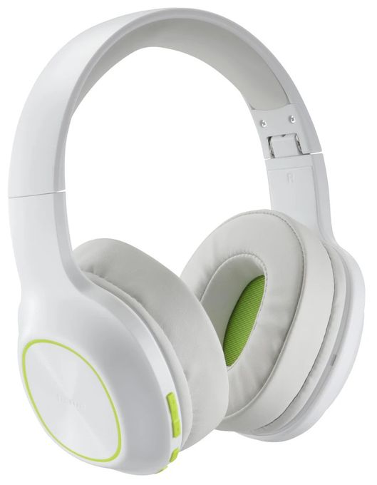 Over Ear Bluetooth Kopfhörer kabellos 60 h Laufzeit  221780 Spirit Calypso III (Grün, Weiß) 