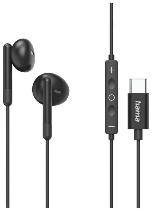 In-Ear Kopfhörer Kabelgebunden USB Typ-C  221785 Classy (Schwarz) 