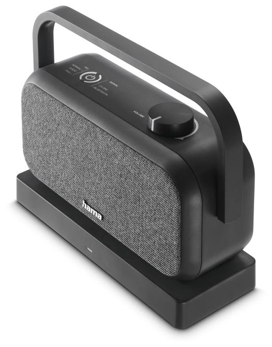 Bluetooth Lautsprecher  221849 Senioren TV (Schwarz, Grau) 