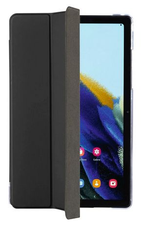 Folio aus Kunststoff für Samsung Galaxy Tab A9+ bis 27,9 cm (11") Schmutzabweisend, Staubresistent, Kratzresistent mit Magnetverschluss (Schwarz) 222010 Fold Clear 