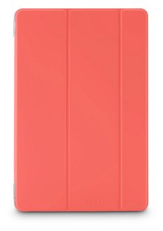 Folio aus Kunststoff für Samsung Galaxy Tab A9+ bis 27,9 cm (11") Schmutzabweisend, Staubresistent, Kratzresistent mit Magnetverschluss (Koralle) 222014 Fold Clear 