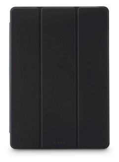 Folio aus Kunststoff für Samsung Galaxy Tab A9+ bis 27,9 cm (11") Schmutzabweisend, Staubresistent, Kratzresistent mit Magnetverschluss (Schwarz) 222016 Fold Clear 