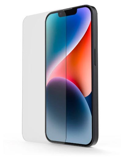 Klare Bildschirmschutzfolie gehärtetes Glas 9H für  Apple iPhone 13/13 Pro/14 Schlagfest, Schlagfest, Kratzresistent 222705 Clear Protect 