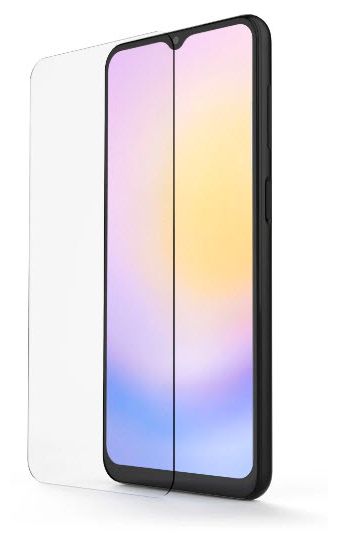 Klare Bildschirmschutzfolie gehärtetes Glas 9H für  Samsung Galaxy A25 5G Schlagfest, Schlagfest, Kratzresistent 222717 Clear Protect 