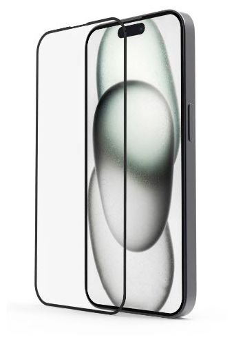Klare Bildschirmschutzfolie gehärtetes Glas 10H für  Apple iPhone 15 Pro Bruchfest, Schlagfest, Schlagfest, Kratzresistent, Splitterfrei, Schockresistent 222764 Extreme Protect 