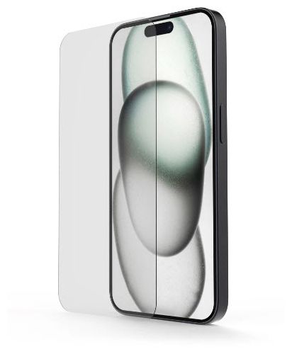 Klare Bildschirmschutzfolie gehärtetes Glas 9H für  Apple iPhone 15 Pro Max Schlagfest, Schlagfest, Kratzresistent 222765 Clear Protect 