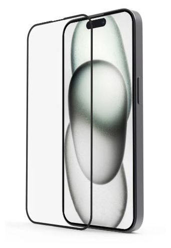 Klare Bildschirmschutzfolie gehärtetes Glas 10H für  Apple iPhone 15 Pro Max Bruchfest, Schlagfest, Schlagfest, Kratzresistent, Splitterfrei, Schockresistent 222766 Extreme Protect 