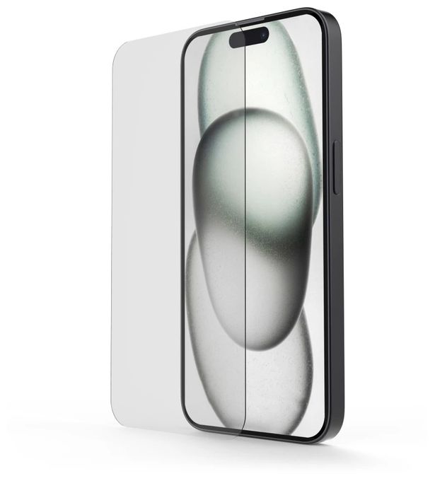 Klare Bildschirmschutzfolie Glas 9H für  Apple iPhone 16 Schlagfest, Schlagfest, Kratzresistent 222781 Clear Protect 