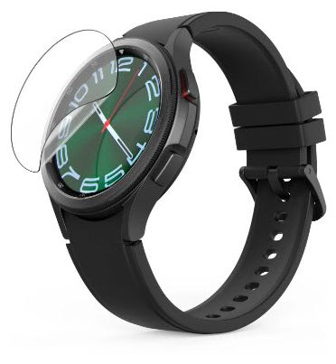 Klare Bildschirmschutzfolie Kunststoff 4H für  Samsung Galaxy Watch7, 40 mm Schlagfest, Schlagfest, Kratzresistent, Schockresistent 222798 Super Hybrid 