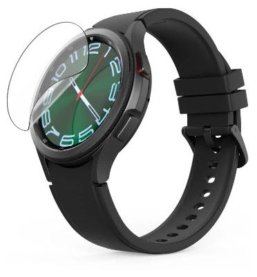 Klare Bildschirmschutzfolie Kunststoff 4H für  Samsung Galaxy Watch7, 44 mm Schlagfest, Kratzresistent, Schockresistent, Schlagfest 222799 Super Hybrid 