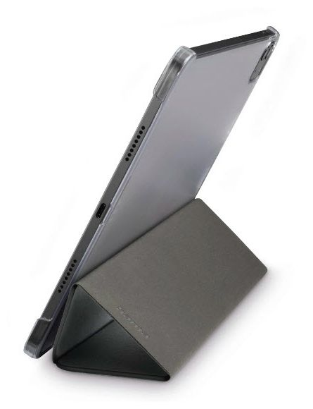 Folio aus Kunststoff für Apple iPad Pro 11" (2024) bis 27,9 cm (11") Schmutzabweisend, Staubresistent, Kratzresistent (Schwarz) 227037 Fold Clear 