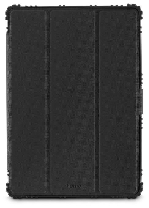 Folio aus Polycarbonat (PC), Polyurethan für Samsung Galaxy Tab A11+ / A9+ bis 27,9 cm (11") Schmutzabweisend, Staubresistent, Schlagfest, Kratzresistent, Schockresistent mit Magnetverschluss (Schwarz) 227091 Protection 