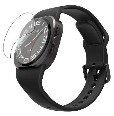 Klare Bildschirmschutzfolie Kunststoff 4H für  Samsung Galaxy Watch Ultra, 47mm Schlagfest, Schlagfest, Kratzresistent, Schockresistent 228500 Super Hybrid 