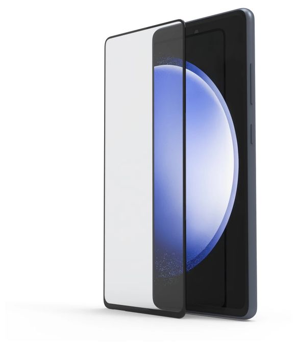 Klare Bildschirmschutzfolie gehärtetes Glas 10H für  Samsung Galaxy S24 FE Stoßfest, Kratzresistent, Splitterfrei, Schockresistent 228504 Extreme Protect 
