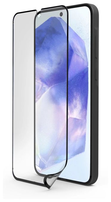 Klare Bildschirmschutzfolie Kunststoff 9H für  Samsung Galaxy A56 5G Schlagfest, Kratzresistent, Splitterfrei, Stoßfest 228532 Super Hybrid 