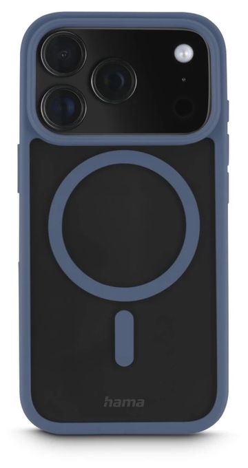 Cover für Apple iPhone 17 Pro  232405 Frame Protect (Blau, Transparent) 