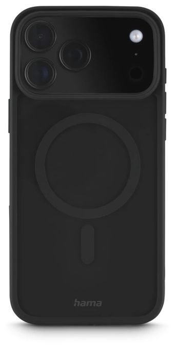 Cover für Apple iPhone 17 Pro Max (Schwarz, Transparent) 232418 Frame Protect 