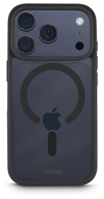 Cover für Apple iPhone 17 Pro (Transparent, Schwarz) 232425 Frame Protect 