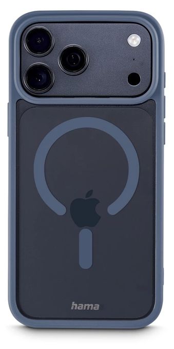 Cover für Apple iPhone 17 Pro Max  232436 Frame Protect (Transparent, Blau) 