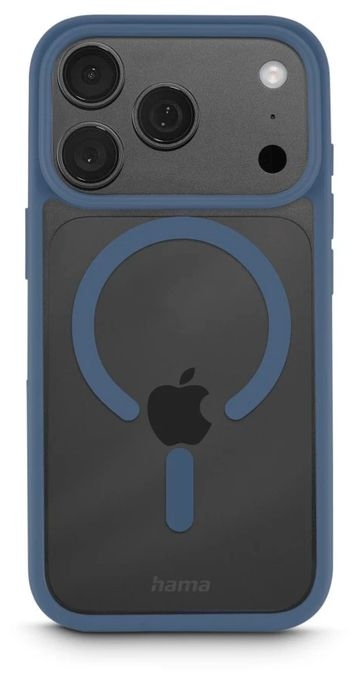 Cover für iPhone 17 Pro / 18 Pro  232451 Frame Protect (Blau, Transparent) 