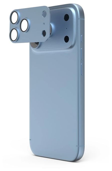 Kameraobjektivschutz Gehärtetes Glas, Aluminium 9H für  Apple iPhone 18 Pro Max Schlagfest, Kratzresistent, Schlagfest 233329 Cam Protect Pro 