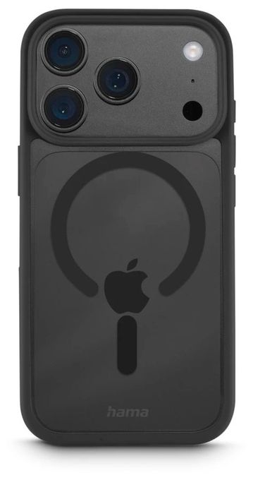 Cover für Apple iPhone 17 Pro / 18 Pro (Transparent, Schwarz) 232450 Frame Protect 
