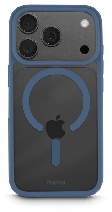 Cover für Apple iPhone 17 Pro / 18 Pro  232451 Frame Protect (Blau, Transparent) 