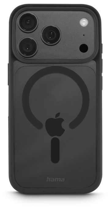 Cover für Apple iPhone 17 Pro Max / 18 Pro Max (Schwarz, Transparent) 232466 Frame Protect 