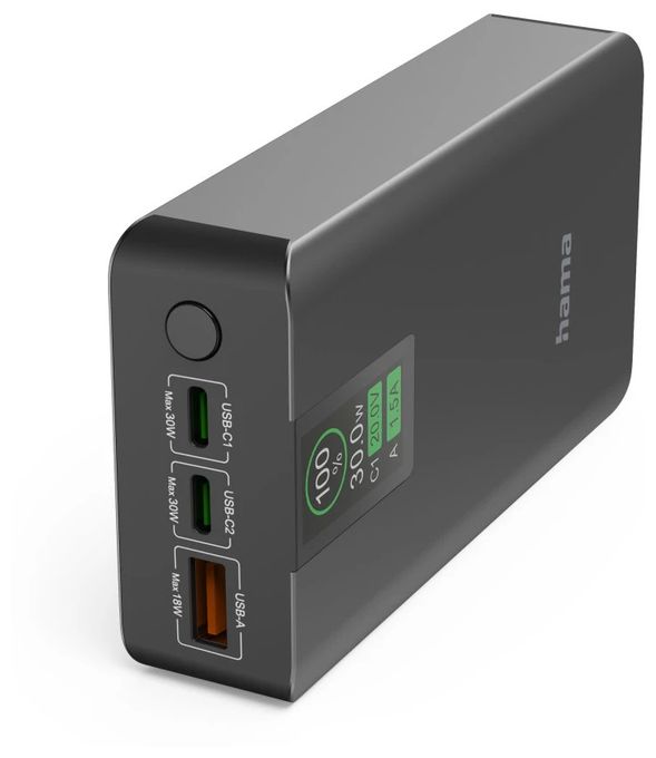 20000 mAh Powerbank USB Typ-C  201783 Power Pack PD 20 Alu (Anthrazit) 