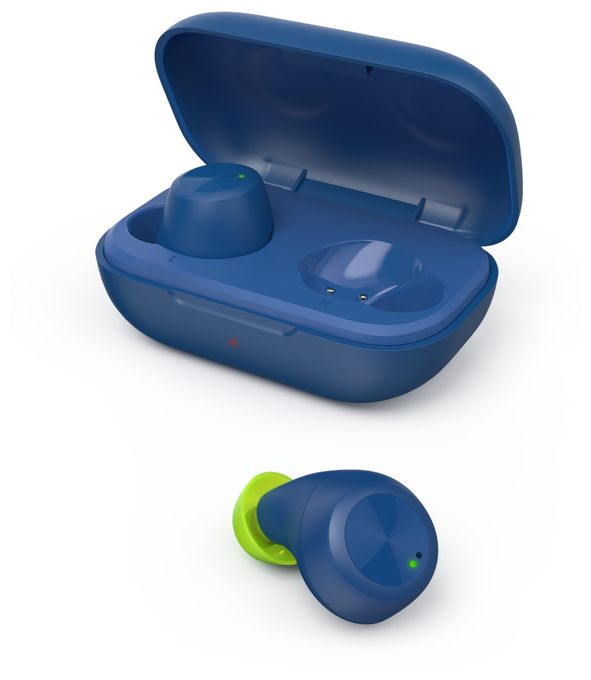 184082 Spirit Chop In-Ear Bluetooth Kopfhörer kabellos IPX4 (Blau) 
