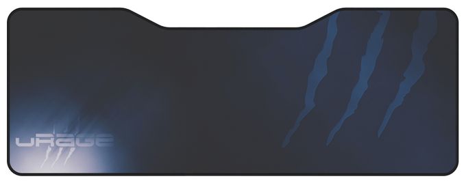 Mauspad  uRage Lethality 350 Speed (Schwarz, Blau) 