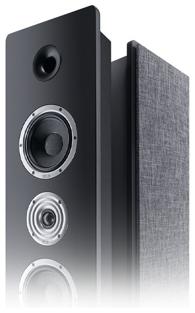 140 W 2-Wege Lautsprecher  Ambient Line 44 F (Schwarz) 