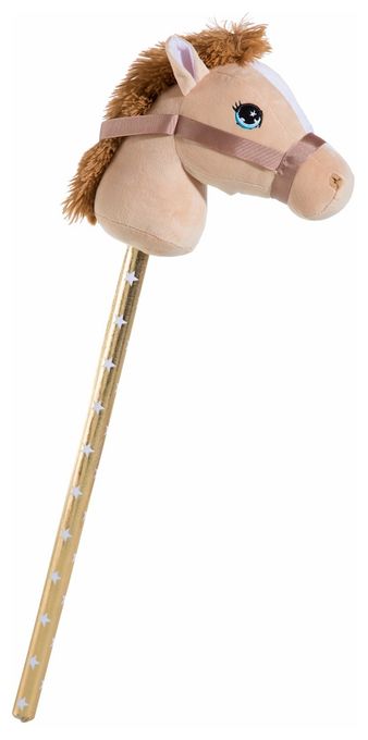 Heunec Steckenpferd hellbraun mit brauner Mähne 75cm 