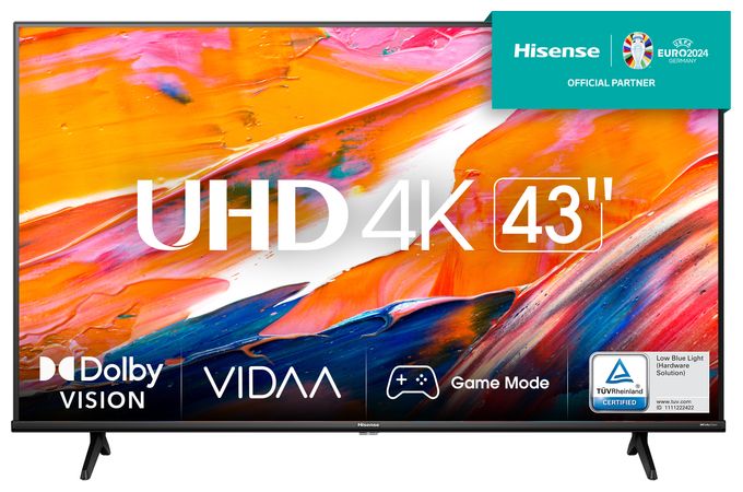 LED 109,2 cm (43 Zoll) Fernseher 4K Ultra HD VESA 200 x 300 mm 43A6K 