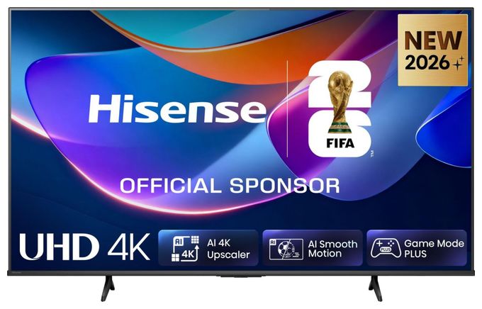 LED 127 cm (50 Zoll) Fernseher 4K Ultra HD VESA 200 x 400 mm 50A6S 