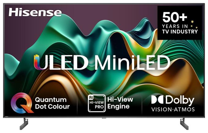 LED 139,7 cm (55 Zoll) Fernseher 4K Ultra HD VESA 400 x 200 mm  55U6NQ (Grau) 
