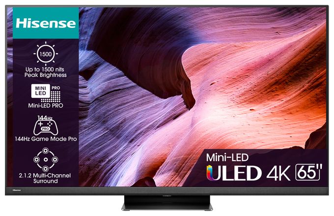 LED 165,1 cm (65 Zoll) Fernseher 4K Ultra HD VESA 600 x 400 mm  65U8KQ (Schwarz, Grau) 